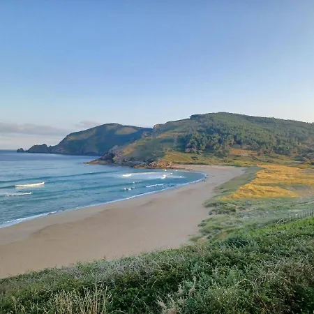 Amodiño- 1º Línea Playa Langosteira Y Vistas Al Mar Apartamento Finisterra